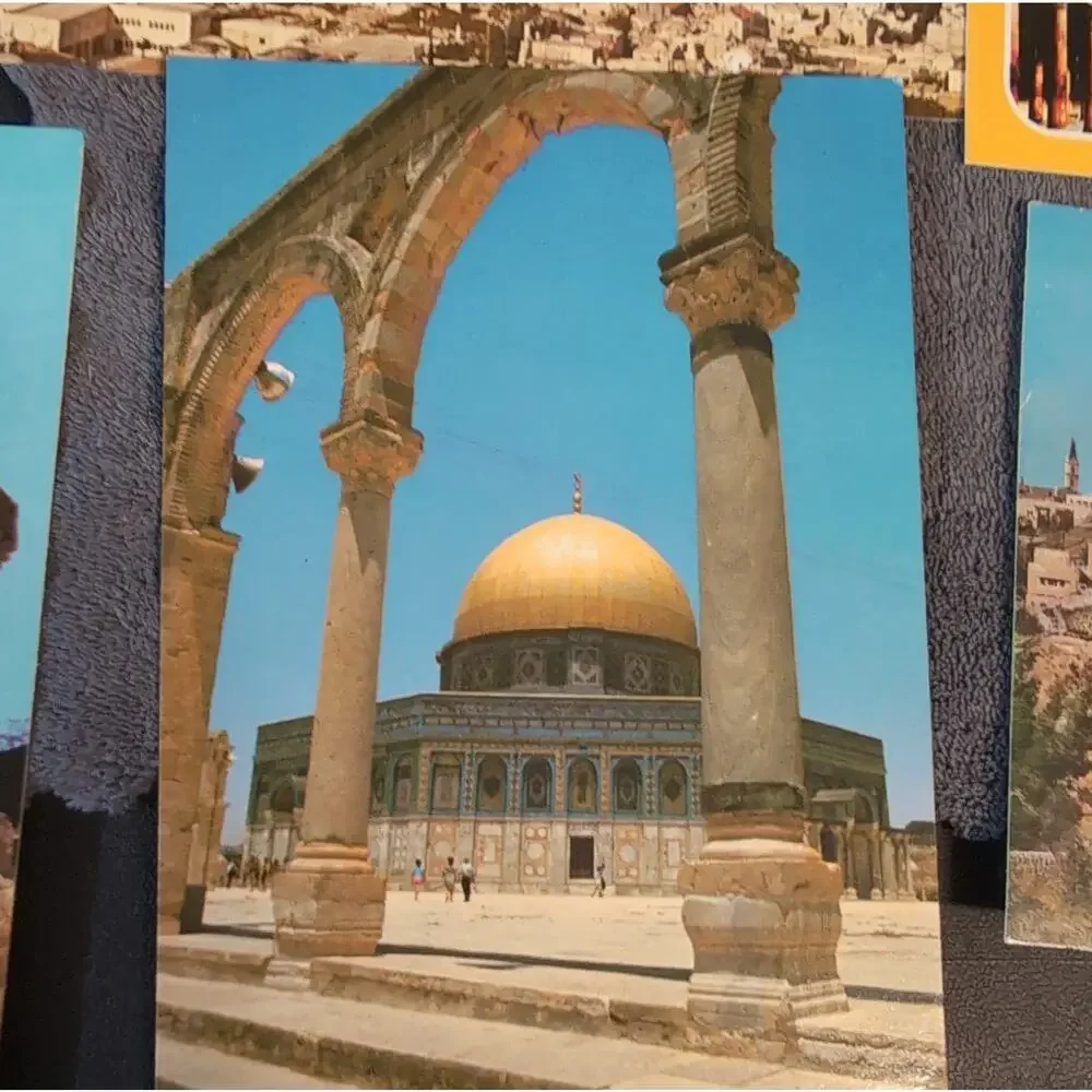 Vintage Jerusalem Postcard Lot Israel Holy Land Bethlehem